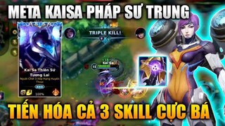 [LMHT Tốc Chiến] Kaisa Quyền Trượng Ác Thần Tiến Hóa 3 Skill Meta Trung