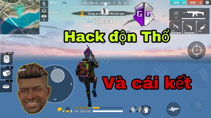 [ Bình Luận Free Fire ] HACK độn thổ và cái kết đắng lòng - ChiChi Gaming