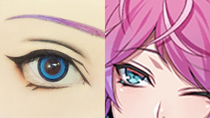 Ramuda Amemura from Hypnosis Mic 飴村乱数 | Tutorial: Anime Eye Makeup 280