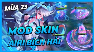 Mod Skin Airi Bích Hải Thánh Nữ Mới Nhất Mùa 23 Full Hiệu Ứng Không Lỗi Mạng | Yugi Gaming