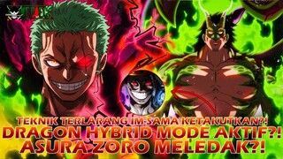 ONE PIECE TERBARU: SHAMROCK ROBOH!? ASURA ZORO MELEDAK LIAR! DRAGON MASUK MODE PEMBANTAI!?