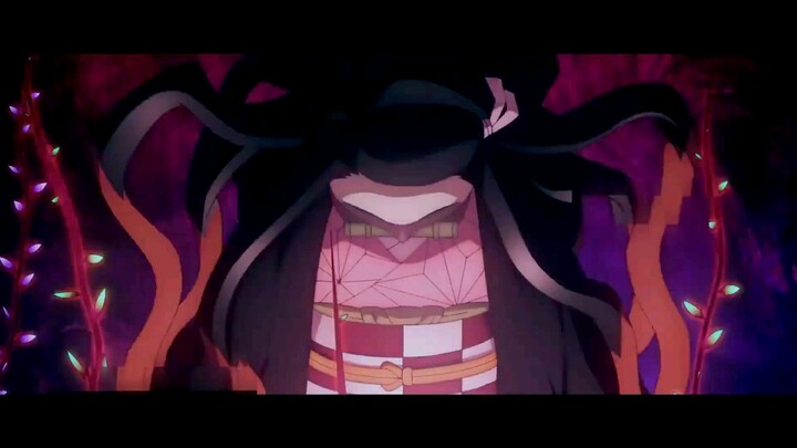 pertarungan tanjiro dan kawan² melawan daki dan gyutaro