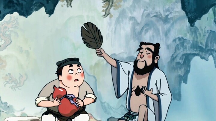 The Chinese comic Shengxiantai has a great ink painting style