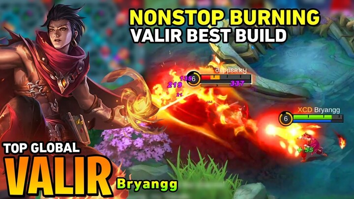 VALIR BEST BUILD AFTER UPDATE [Top Global Valir] by Bryangg - Mobile Legends