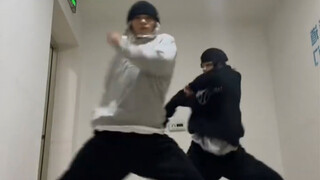 超帅简单易学双人hiphop舞蹈！！
