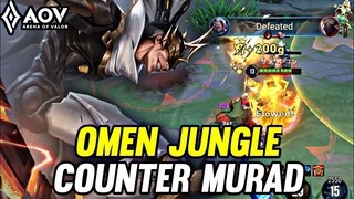 AOV : OMEN GAMEPLAY | COUNTER MURAD - ARENA OF VALOR LIÊNQUÂNMOBILE ROV