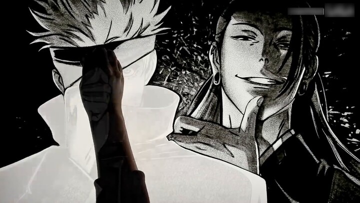 Versi Lukisan Pasir [Jujutsu Kaisen] Saya nyatakan ini sebagai lagu tema terbaik tahun 2023