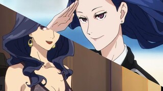 [ACCA: 13-ku Kansatsu-ka] สาวสวยผมน้ำเงินในชุดยูนิฟอร์มสุดเท่