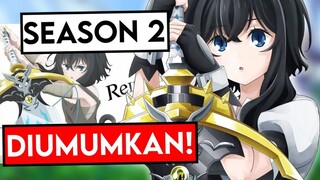 Gila!!! Tensei Shitara Ken Deshita Season 2 Langsung Diumumkan!