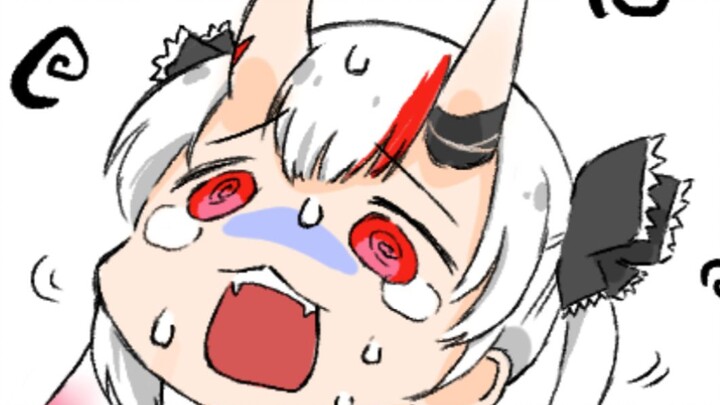 【hololive】【百鬼绫目】被蟑螂跳脸的狗狗