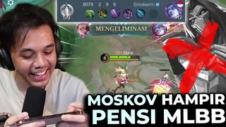 Moskov Hero Paling OP di goldlane Hampir Pensi Kena Lesley OURA!! - Mobile Legends