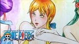 Drawing Nami Robin Komurasaki in Wano Styles [One Piece] [  ワンピース] #27