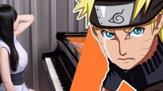 [Hinata will always drop God! ] Naruto Shippuden OP6 "Sign / FLOW" Piano Performance Ru's Piano