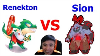 TOP Renekton vs Sion | Cuộc Chiến Giữa 2 Con TRÂU - ThrowThi