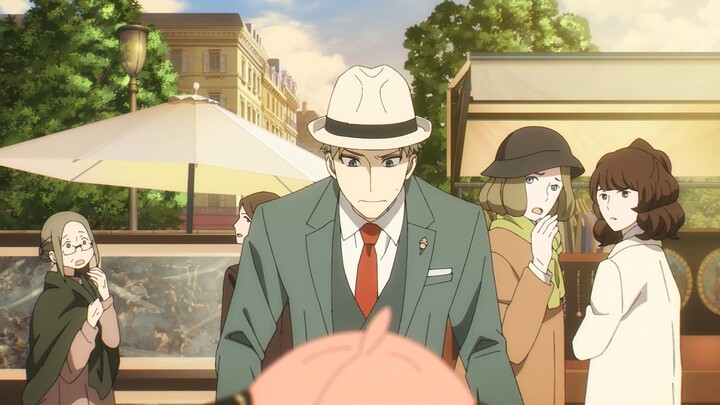 spyx family and cute little girl