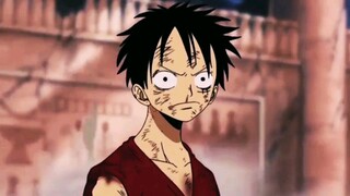 aku tidak peduli siapa dirimu yang jelas aku akan melampauimu!Monkey D Luffy