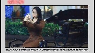 Dengan ojol ternyata seru juga