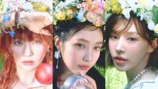 جنيّة الزهور في الغابة! إطلالة جديدة مذهلة تصل إلى آفاق جديدة! 【Red Velvet】 تعود بصور مفهومية غاية ف