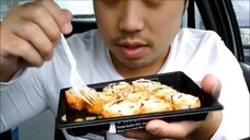 ASMR EATING SOUNDS | MUKBANG - 초밥 SUSHI #3 SHRIMP SPICY ROLL (寿司)