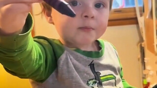 Foreign kids can't pronounce the word "purple," it's hilarious...