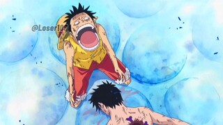 Luffy khóc chết lặng trước sự ra đi của Ace