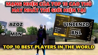 Mạng Nhện Của Top 10 Cao Thủ Hay Nhất Thế Giới Hiện Tại Sẽ Như Thế Nào - Top 10 Best Players