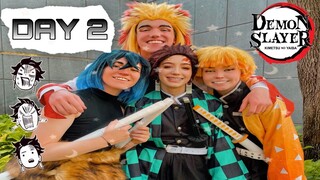 CHICAGO ANIME CONVENTION VLOG-DAY 2✰DEMON SLAYER COSPLAY✰