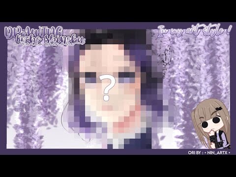 ` 🦋Drawing Kocho Shinobu in My Art Style ! | Ori by : @• Nin_Artx •