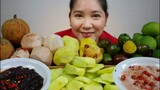 MANGGA, SANTOL AT SINIGUELAS MUKBANG | MUKBANG PHILIPPINES | BIOCO FOOD TRIP