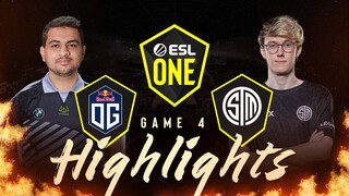 Game 4: OG vs TSM FTX | ESL One Stockholm | May 22, 2022