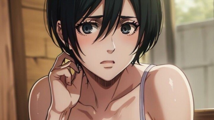 MIKASA SUKA BANGET HISAP EREN