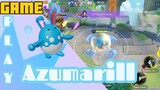 Game Play, Azumarill. Pokemon Unite