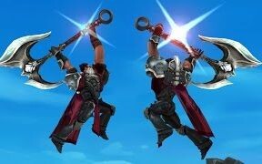 Battle scenes in League of Legends