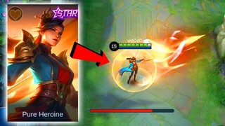 SILVANNA PURE HEROINE NEW SKIN IN MOBILE LEGENDS 🟢 MLBB