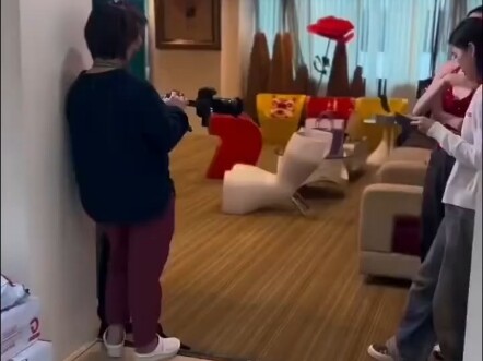 【lingorm】Behind the Scenes in the Rehearsal Room: Dance Teacher Gets Captured in a 360° Panoramic Sh