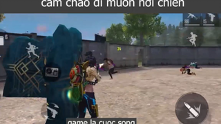 cầm chảo đi muôn nơi chiến p1 #gamelacuocsong