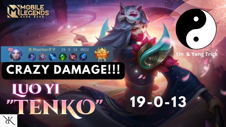 Luo Yi Crazy Damage!!! One Combo = Death🥶