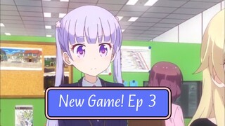 NEW GAME! EPISODE 3 ENGLISH SUBBED