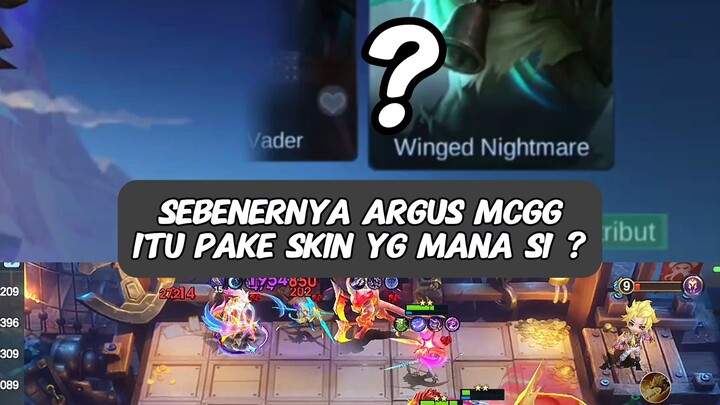 Argus MCGG pake skin yg mana, ada yg tau ?#MCGG #MagicChessGoGo #GoChessGo #skinargusmcgg