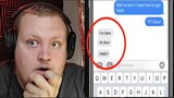 3 Text Conversations with Creepy Backstories - (Mr Nightmare) REACTION!!!