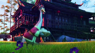 Goose Dad: Like Po when he was a child