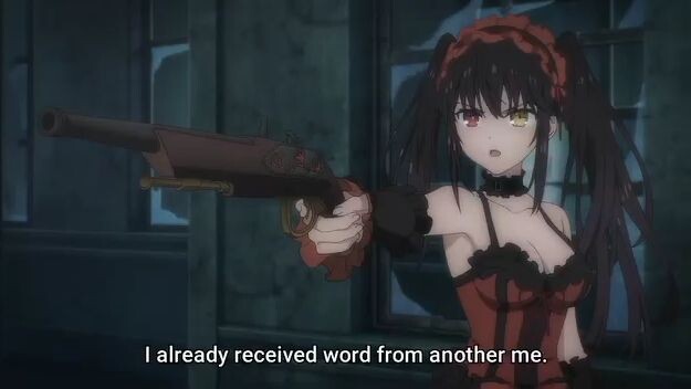 Kurumi's reaction is so cute♥️