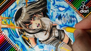 Drawing Hinata Hyuga from Naruto | ナルト- 疾風伝 | diArt