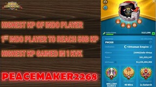 INILAH PLAYER DGN KP TERBANYAK DI INDO SAAT INI! PLAYER INDO PERTAMA YG MASUK 50B KP CLUB! ROK INDO