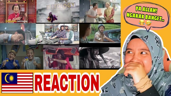TERNYATA BEGINI IKLAN INDONESIA / NGAKAK BANGET 😂 | MALAYSIAN🇲🇾REACTION