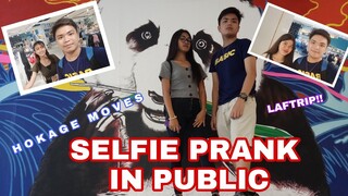 Hokage Moves - Selfie in Public PRANK | ARKEYEL CHANNEL