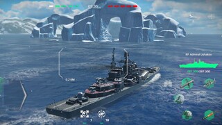 Modern Warships: RF  ADMIRAL USHAKOV in farming Dollar and Gold gameplay.
