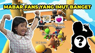 PERTAMA KALI MABAR BARENG FANS ‼️ MAIN STUMBLE GUYS LEIKA GAMING