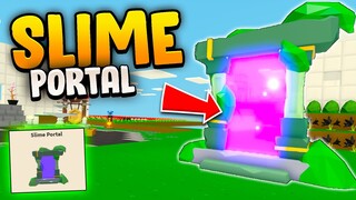 How to get SLIME PORTAL in Roblox Islands (Skyblock)