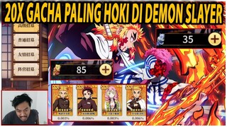 🔥🔥100TICKET GACHA UNTUK MENDAPATKAN PILAR API [DUPE TERUS SAMPAI PENSI] - KIMETSU NO YAIBA